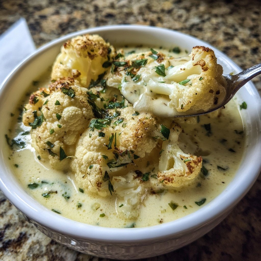Blumenkohlsuppe ohne Sahne