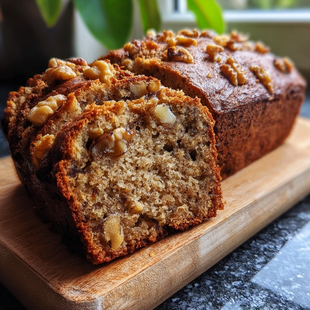 Einfaches Bananenbrot