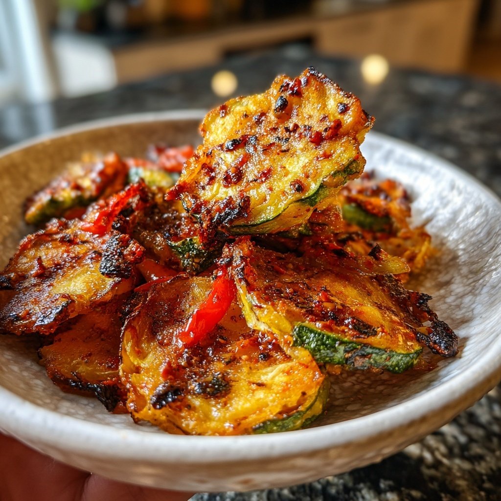 Ofengemüse mit Rosenharissa