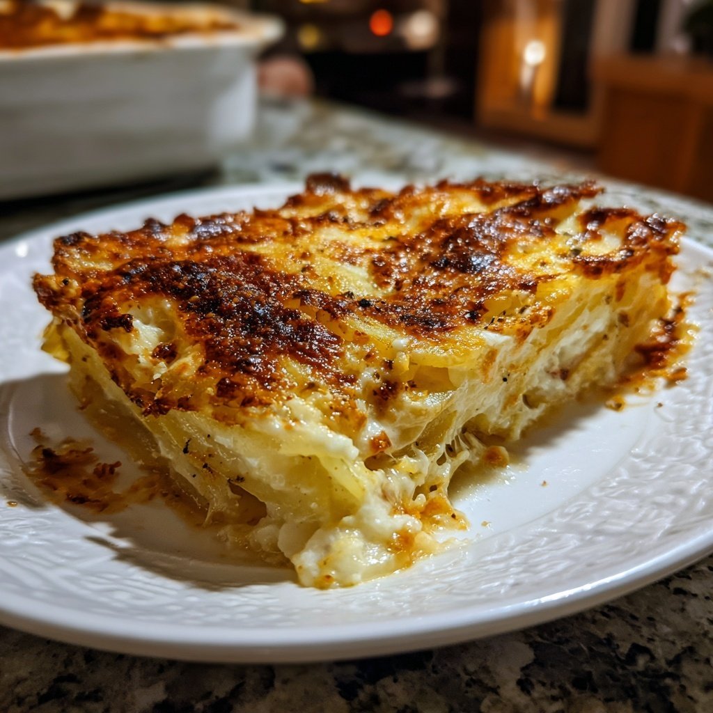 Kartoffelgratin mit Käse