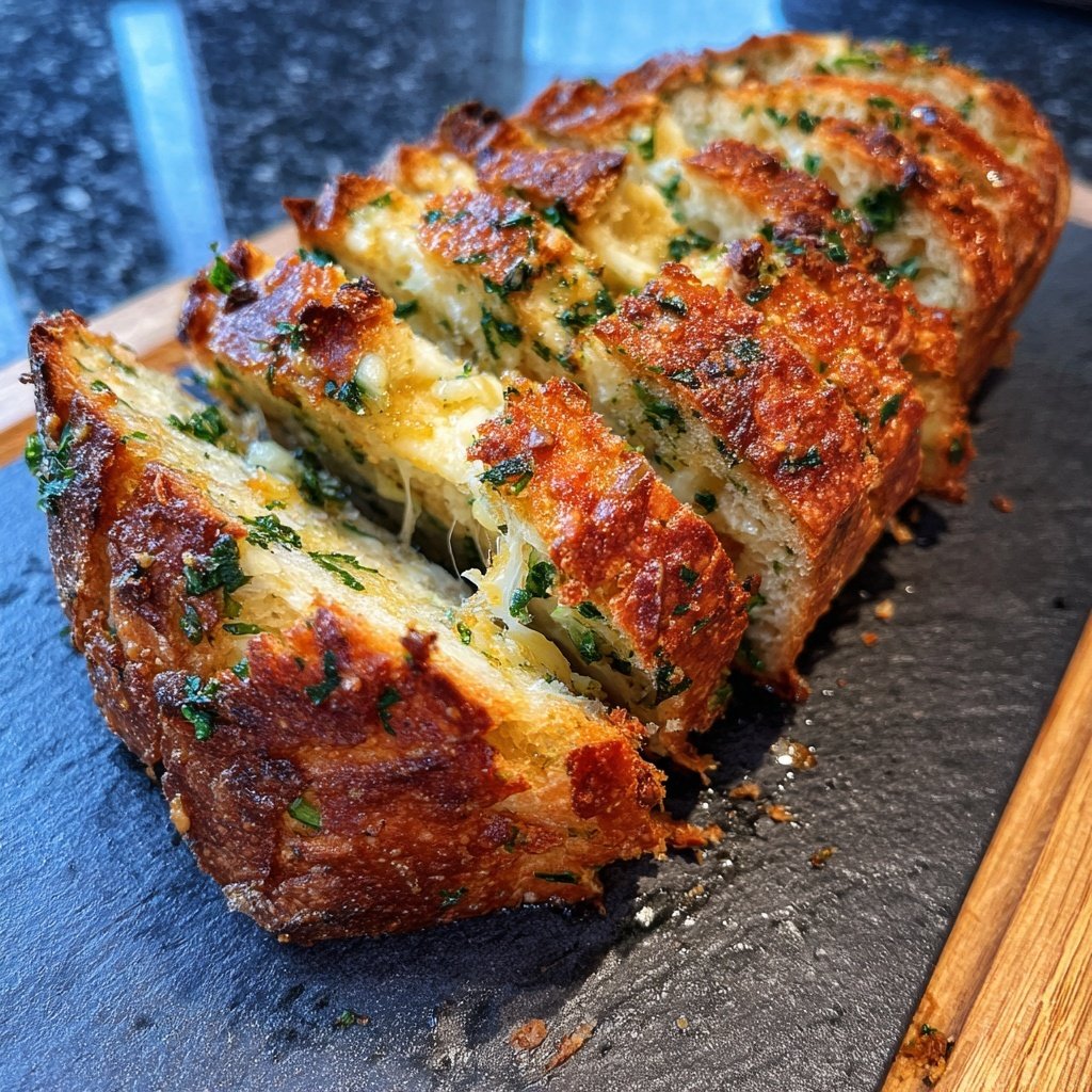 Zupfbrot Mit Käse Und Kräutern