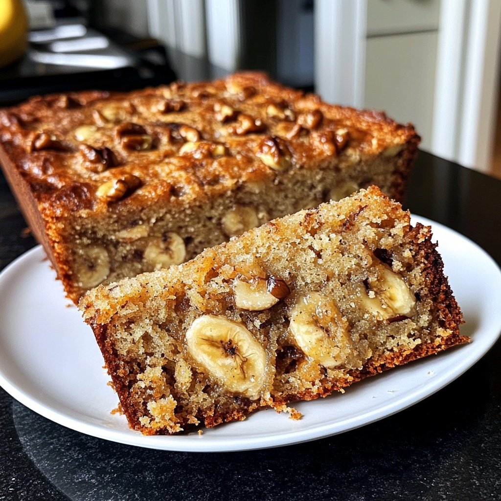 Bananenbrot ohne Mixer